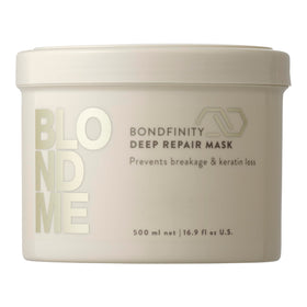 BlondMe jar front view showing professional repair benefits