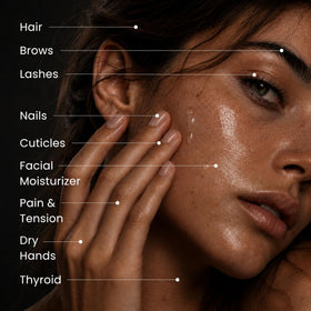 Bloom of Youth oil texture close-up showing thick, cold-pressed viscosity and nourishment