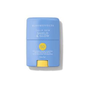 Bloomeffects front packaging showing sunstick and branding with clear benefits