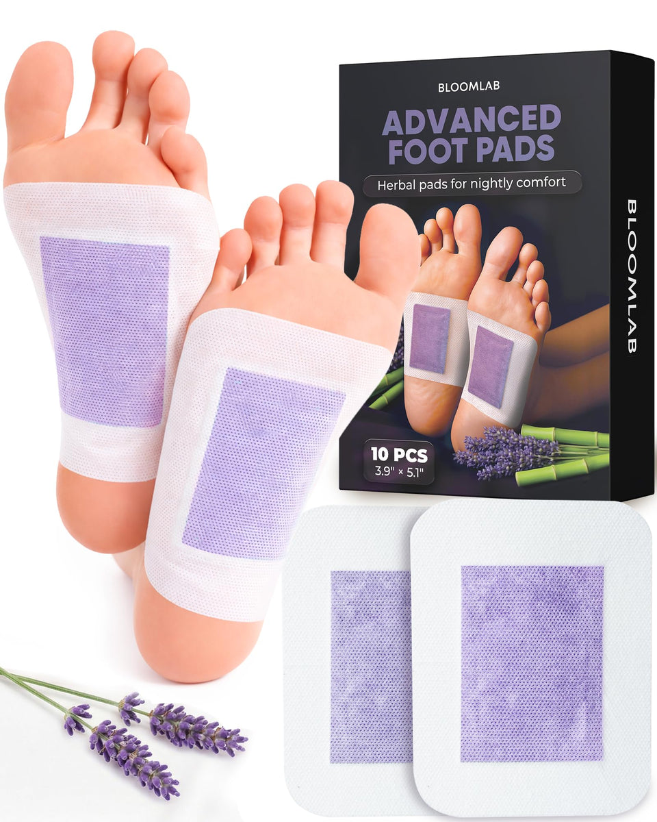 BloomLab front packaging showing lavender branding and 10-count benefits