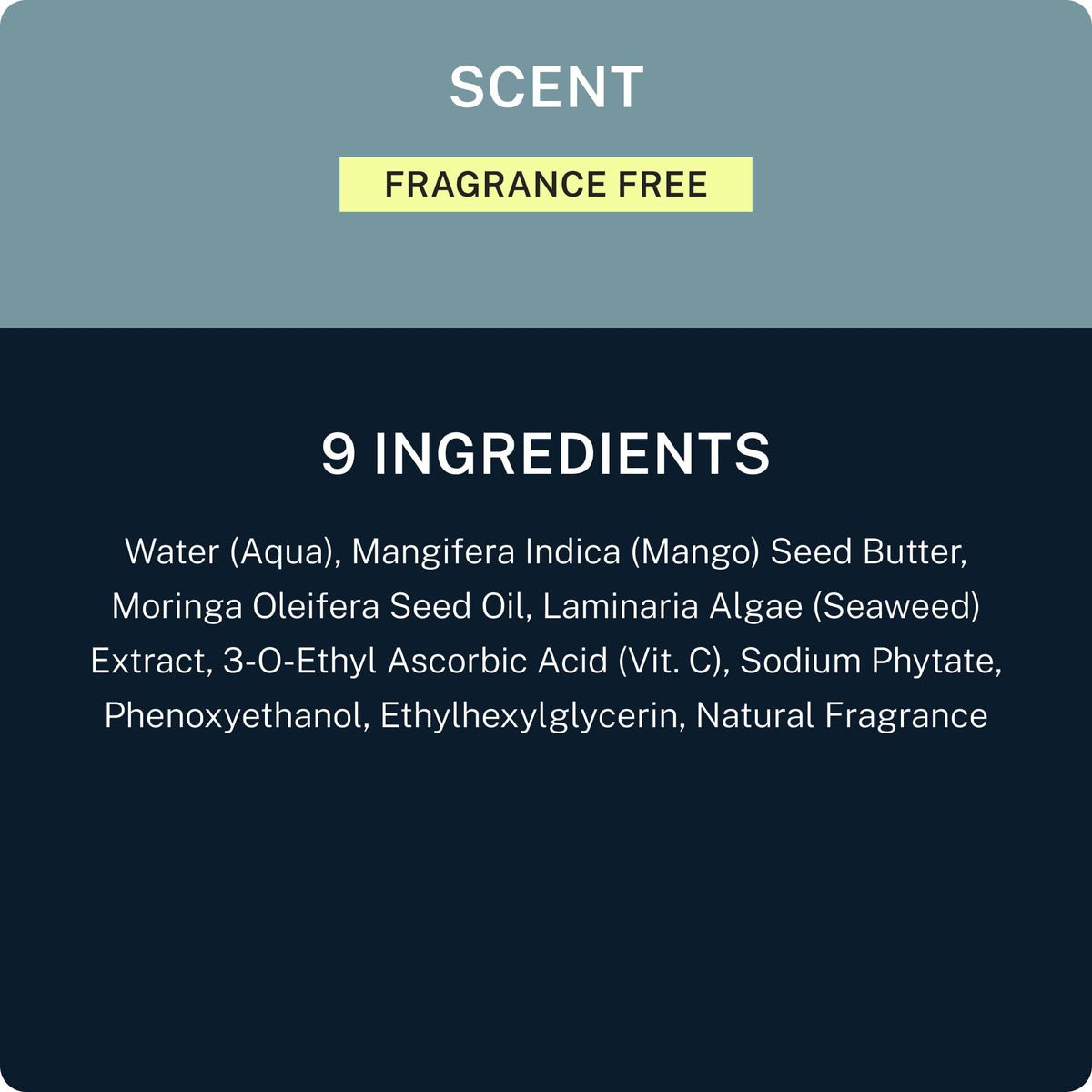 Blu Atlas moisturizer being blended into skin demonstrating fast absorption and matte finish benefit