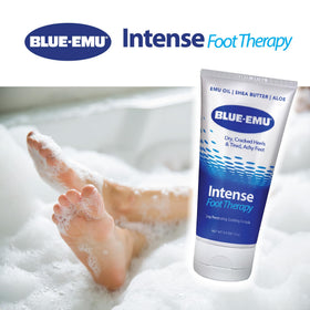 BLUE-EMU cream texture close-up highlighting rich hydration benefits
