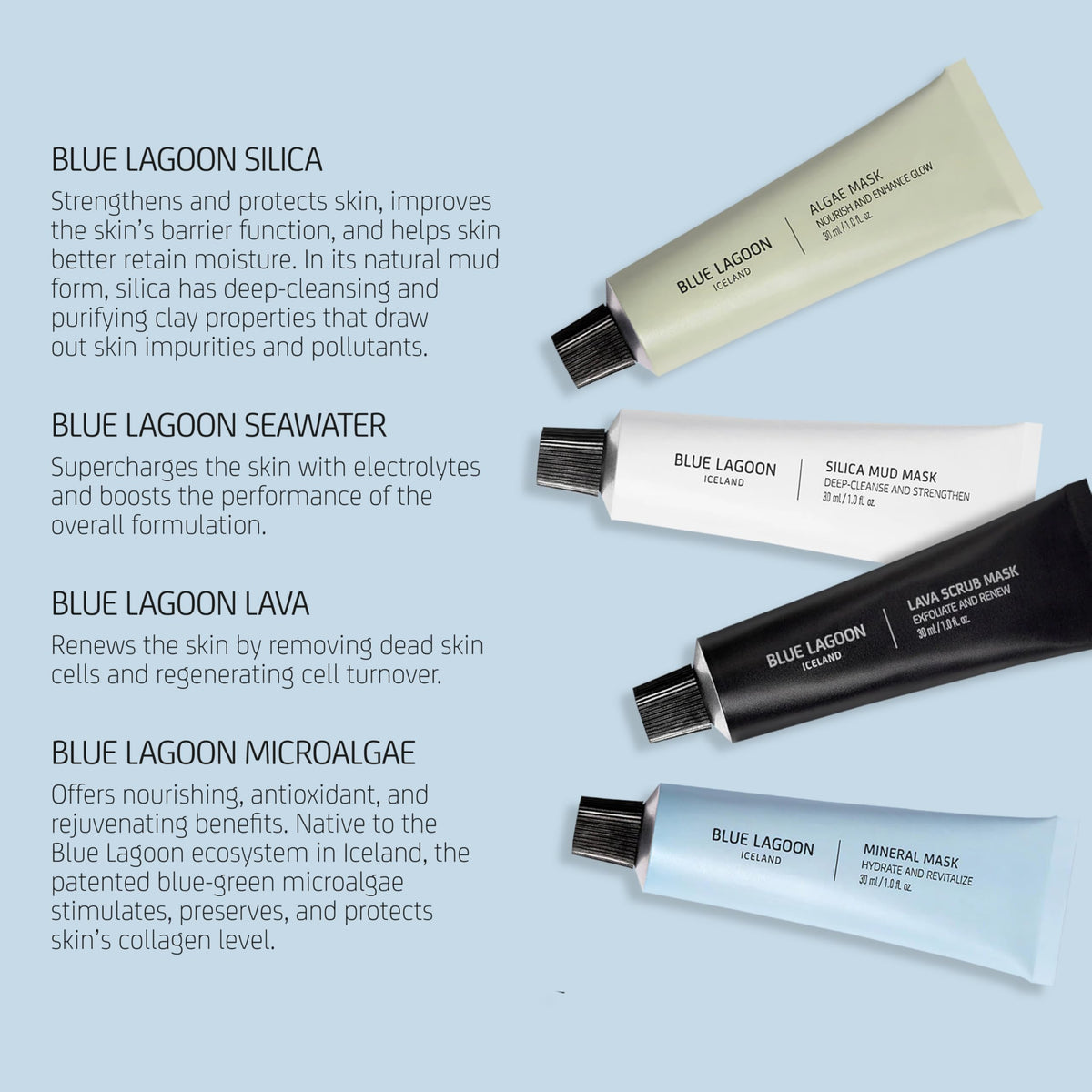 Blue Lagoon aluminum jar close-up highlighting durable, recyclable container benefit