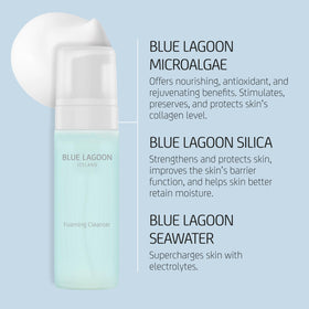 Blue Lagoon pump dispenser dispensing gentle foam