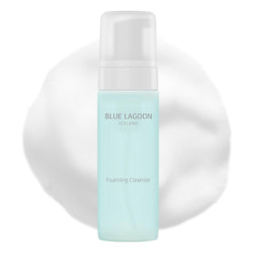 Blue Lagoon front packaging showing cleanser and benefits
