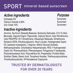 BLUE LIZARD ingredient label closeup highlighting paraben-free reef-friendly benefit