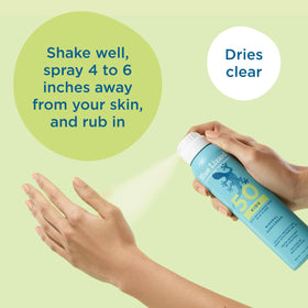 Blue Lizard label close-up highlighting zinc oxide and reef-safe formulation
