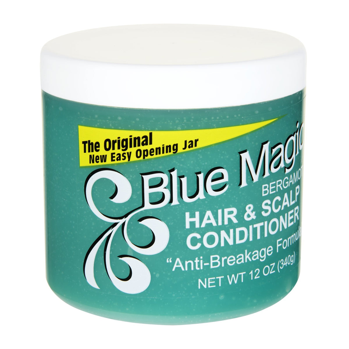 Blue Magic texture closeup showing creamy finish and non-greasy moisture benefit
