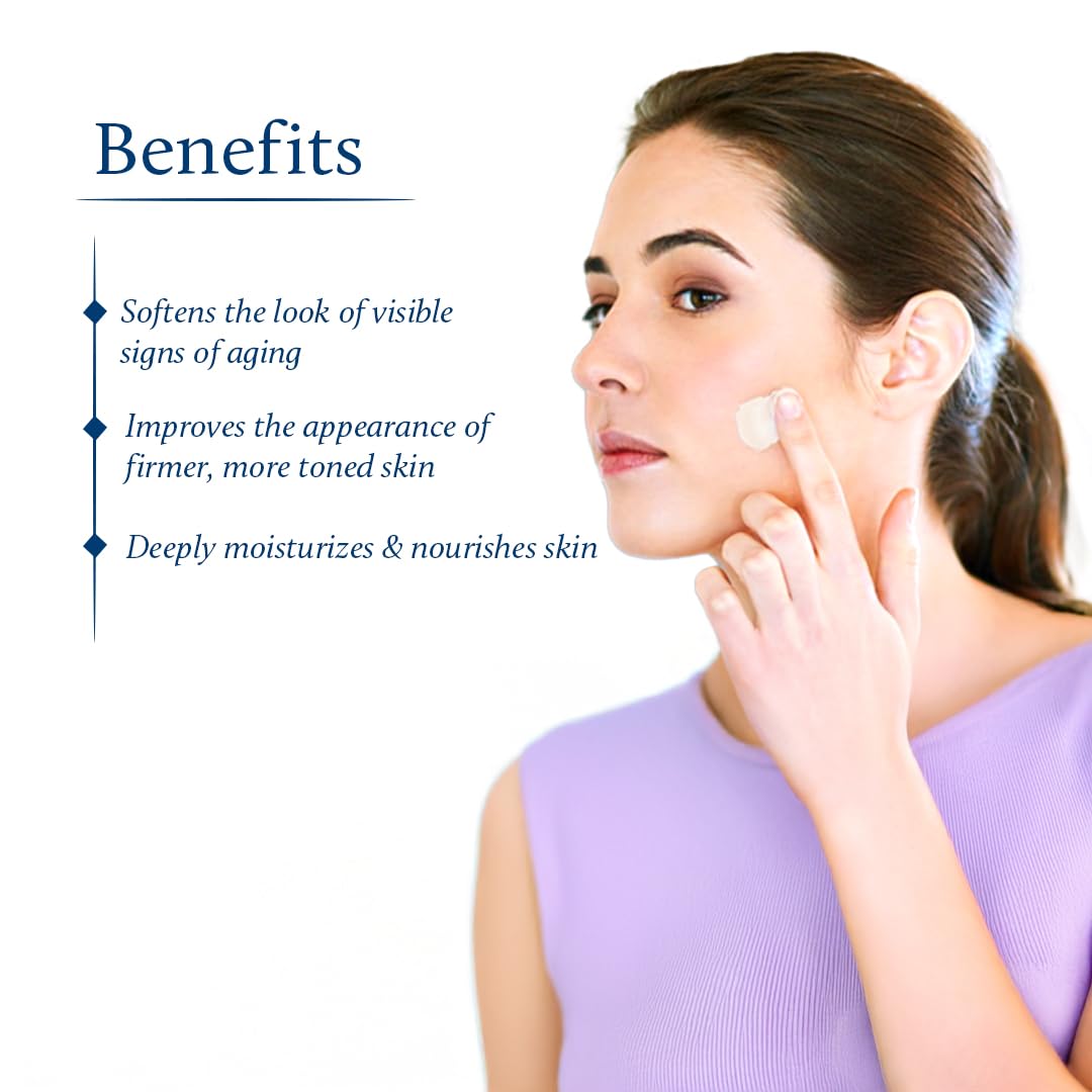 Blue Nectar cream being smoothed on hand, brand provides quick absorption