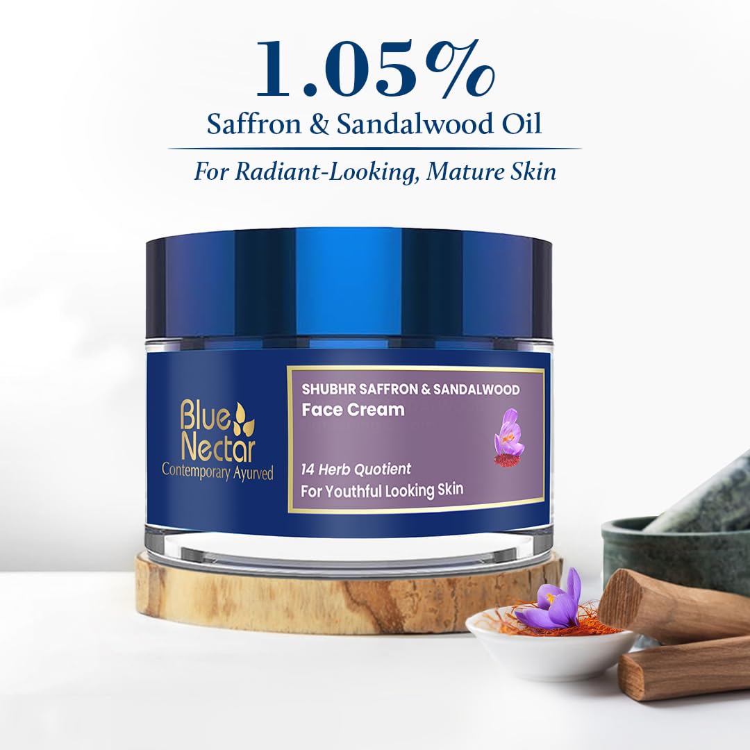 Blue Nectar open jar showing creamy texture, brand hydrates and absorbs