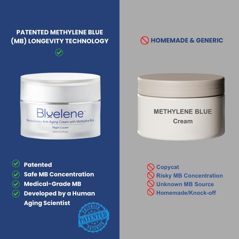 Bluelene applied to hand demonstrating lightweight absorption and immediate hydration