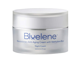 Bluelene front jar view showing brand and compact 30 ml size benefit
