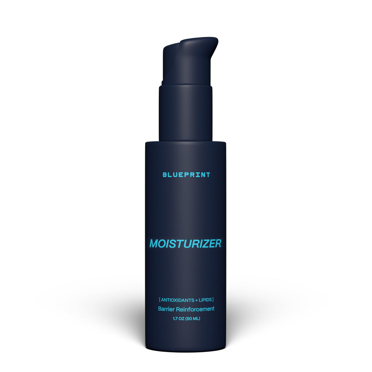 Blueprint Bryan Johnson moisturizer front packaging showing clean label and benefits