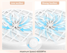 BLUETOP packaging and accessories including two reusable filters and manual
