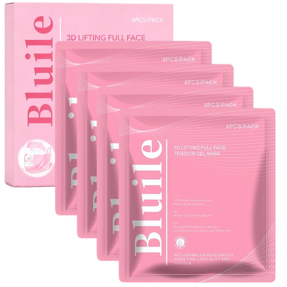 Bluile front box showing product packaging and benefits
