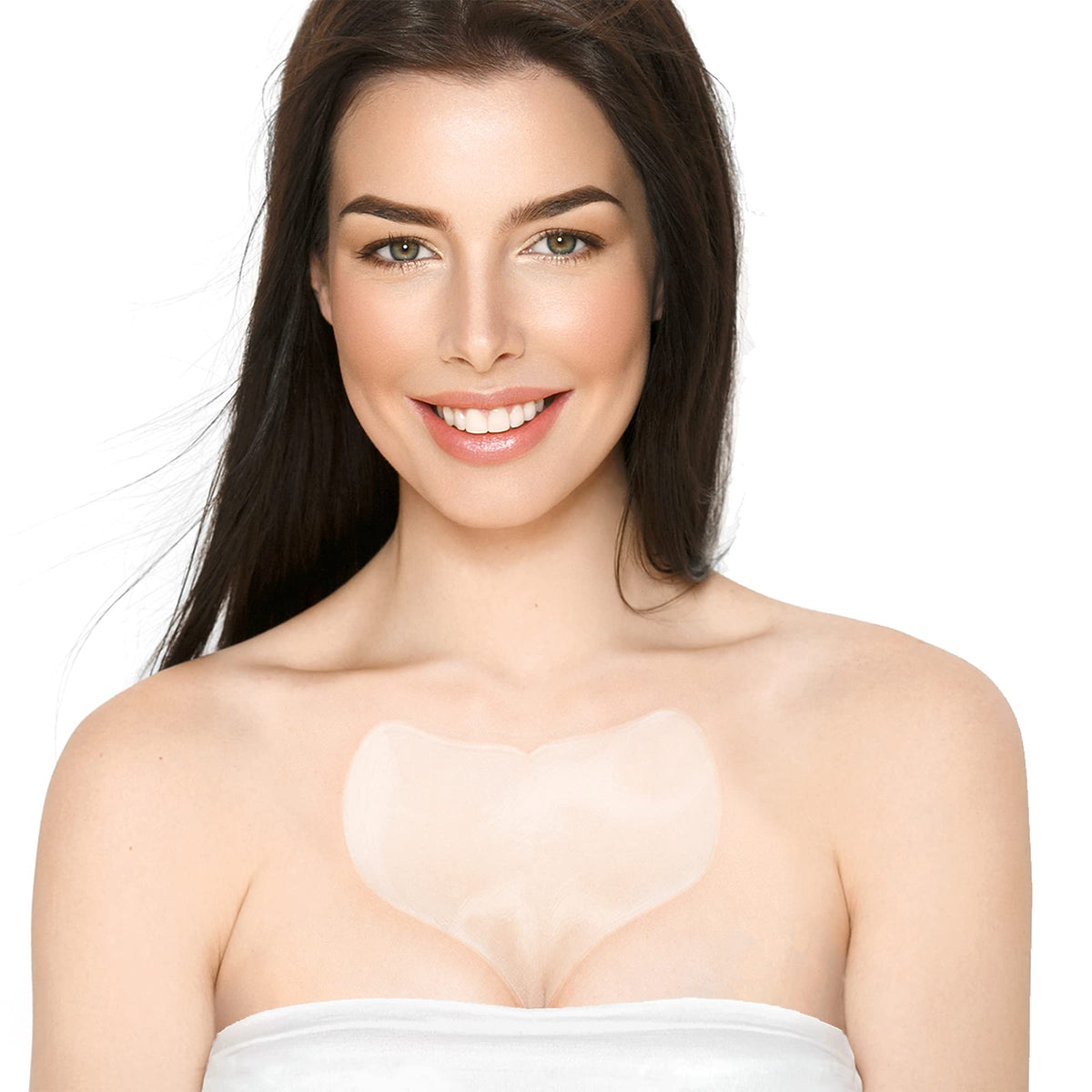 BLUMBODY front packaging showing two-month chest pad supply benefit