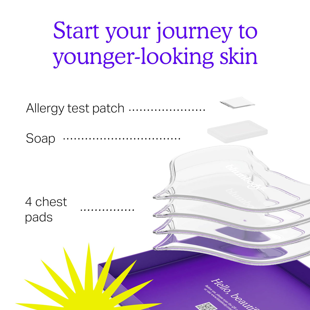 BLUMBODY included silicone soap for cleaning and maintaining pads