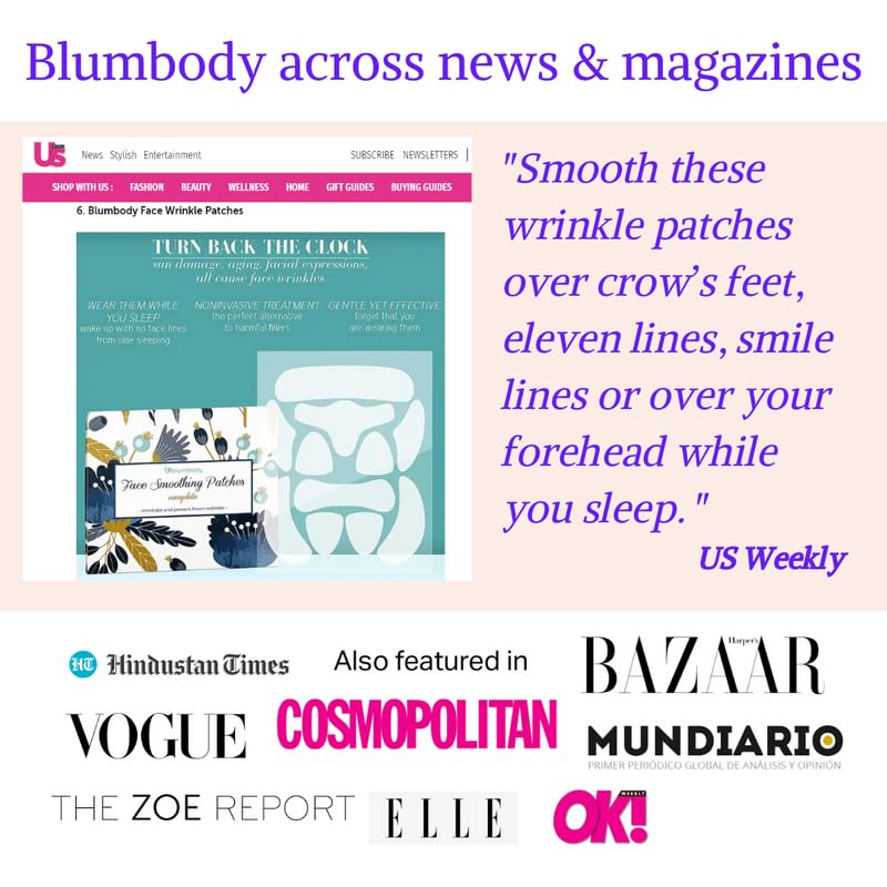 BLUMBODY lifestyle shot on bedside table demonstrating overnight wrinkle care