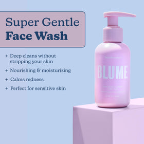 Blume Daydreamer creamy texture close-up showing gentle moisturizing consistency