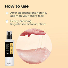 Blusheva Beauty 100ml size comparison demonstrating generous supply