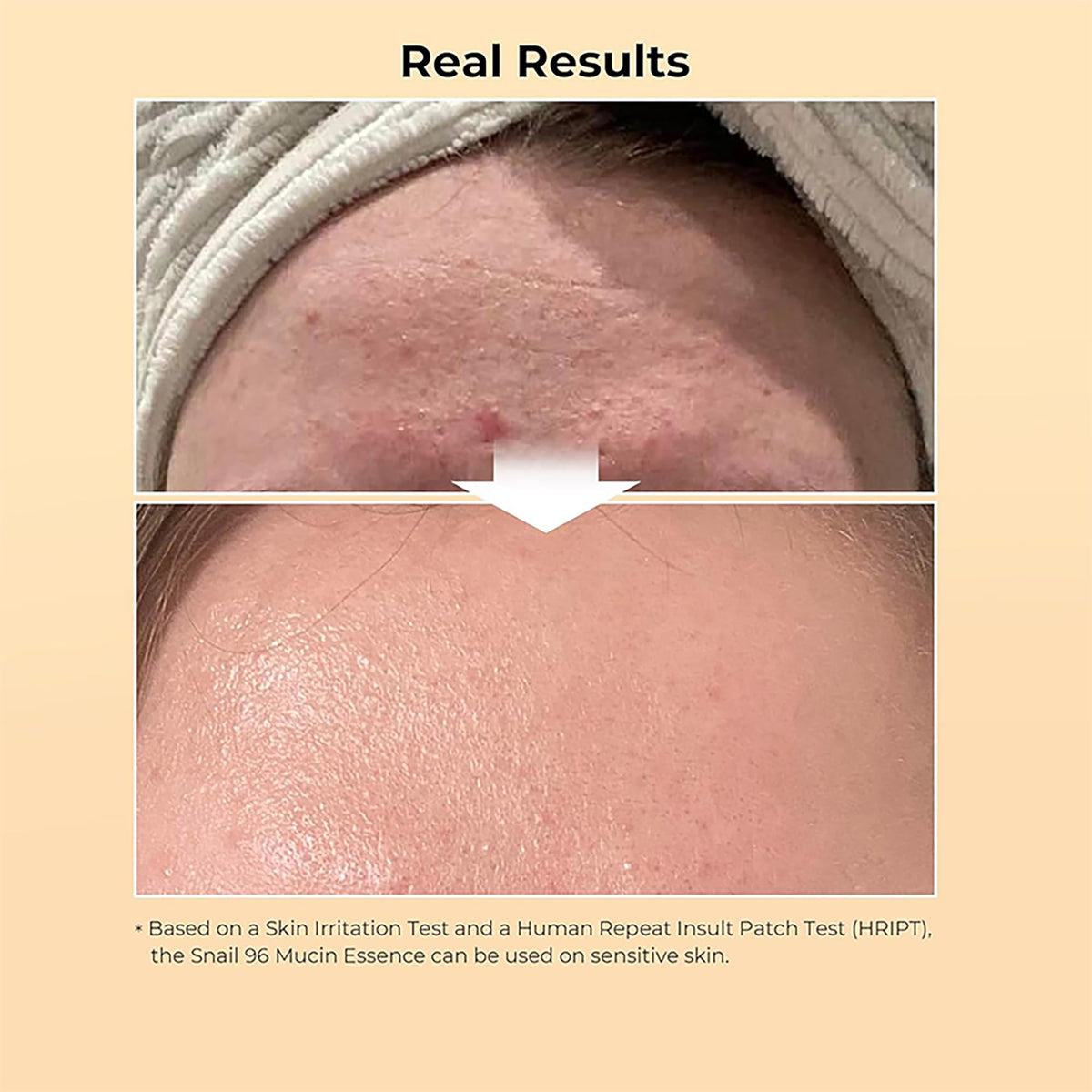Blusheva Beauty serum on hand application illustrating lightweight absorption