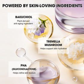 Bmrewax dropper dispensing serum demonstrating lightweight, fast-absorbing benefit