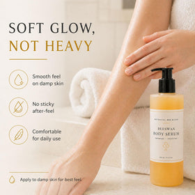 Boaccy lifestyle on bathroom shelf portraying daily routine ease and aesthetic