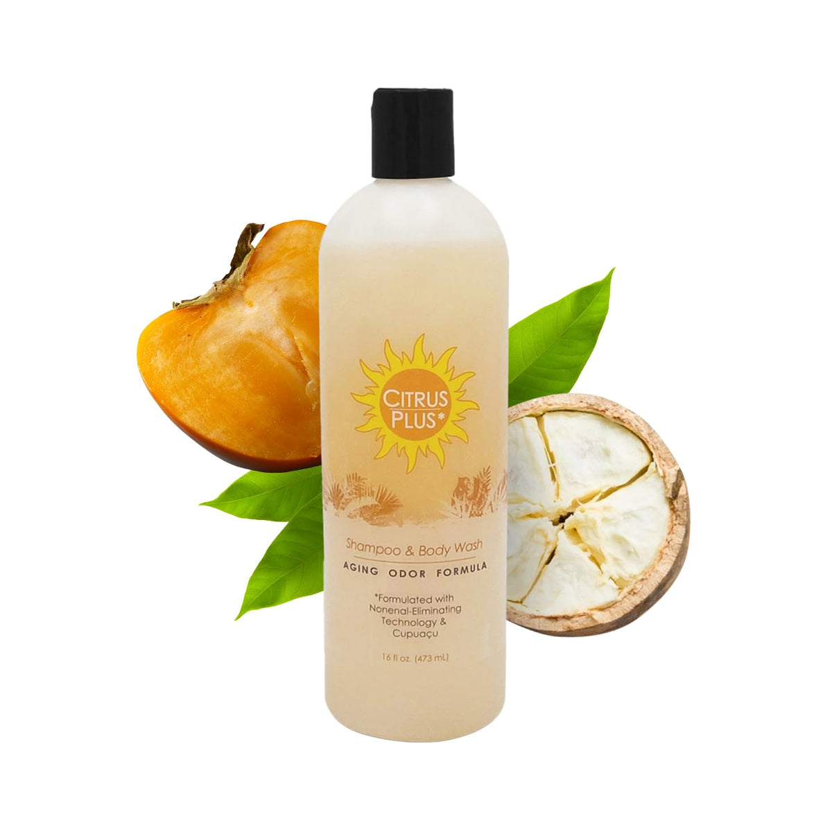 BoaVida front label showing product name and citrus-elder scent for clear identification and freshness
