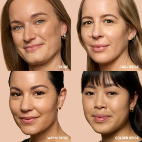 Bobbi Brown blending demonstration on cheek illustrating natural finish