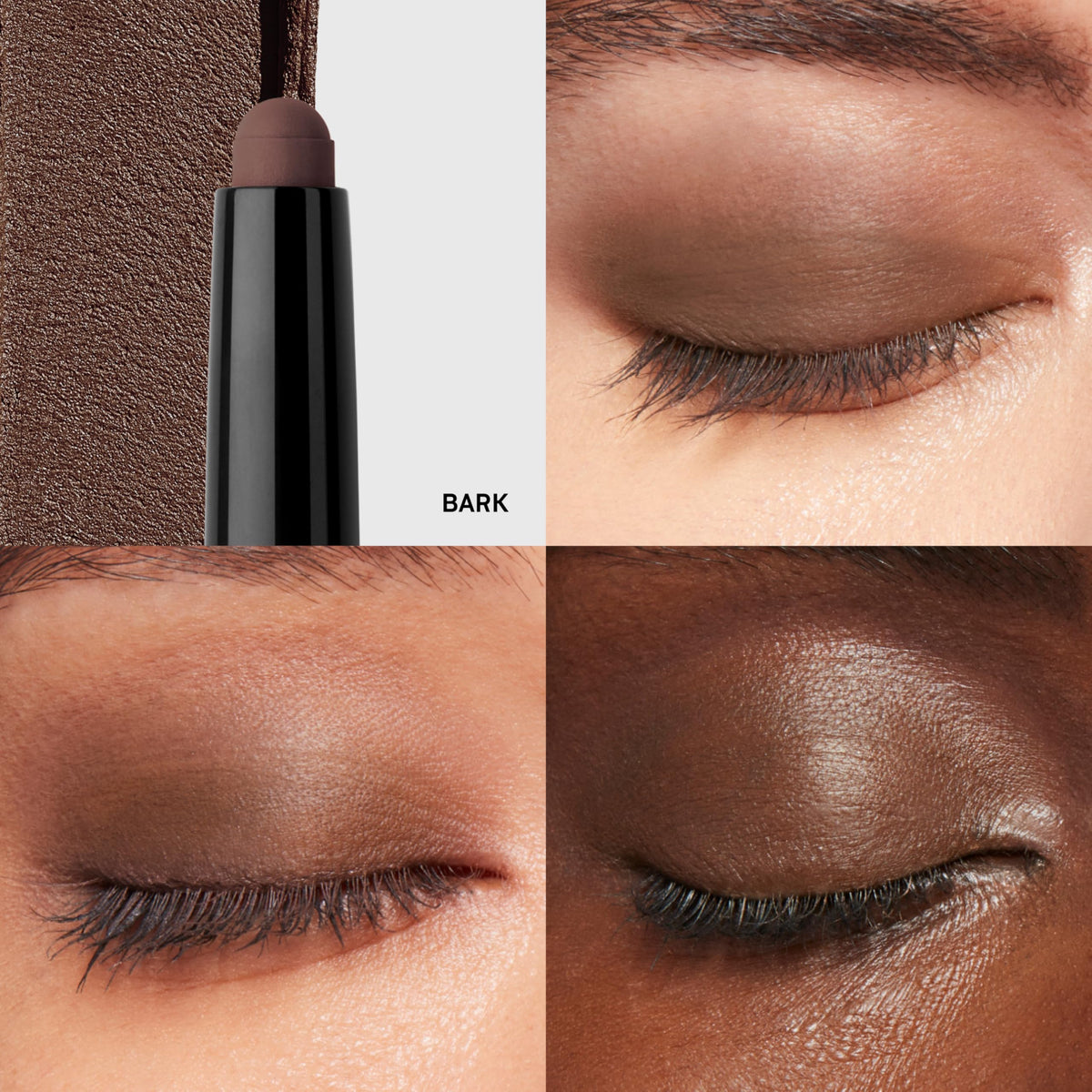 Bobbi Brown close-up of Bark stick texture demonstrating smooth blendability