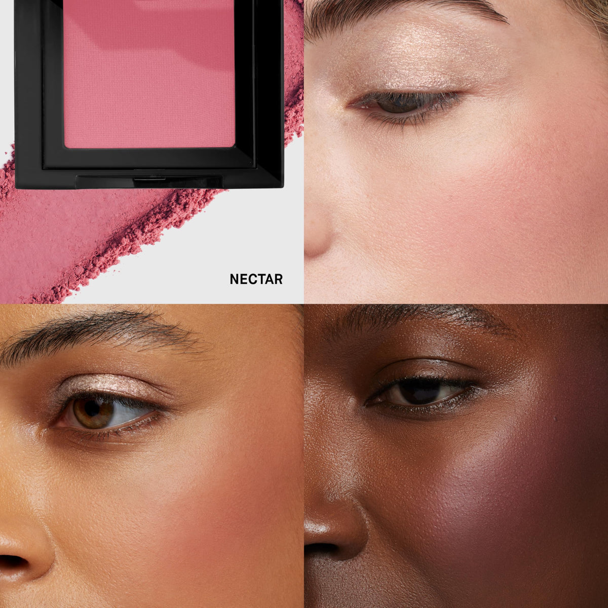 Bobbi Brown close-up powder texture showing fine-milled finish for smooth blend