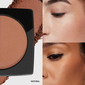 Bobbi Brown bronzing powder texture close-up reveals silky finish for seamless blending