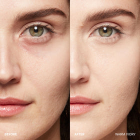 Bobbi Brown tapered applicator delivering precise product placement benefit