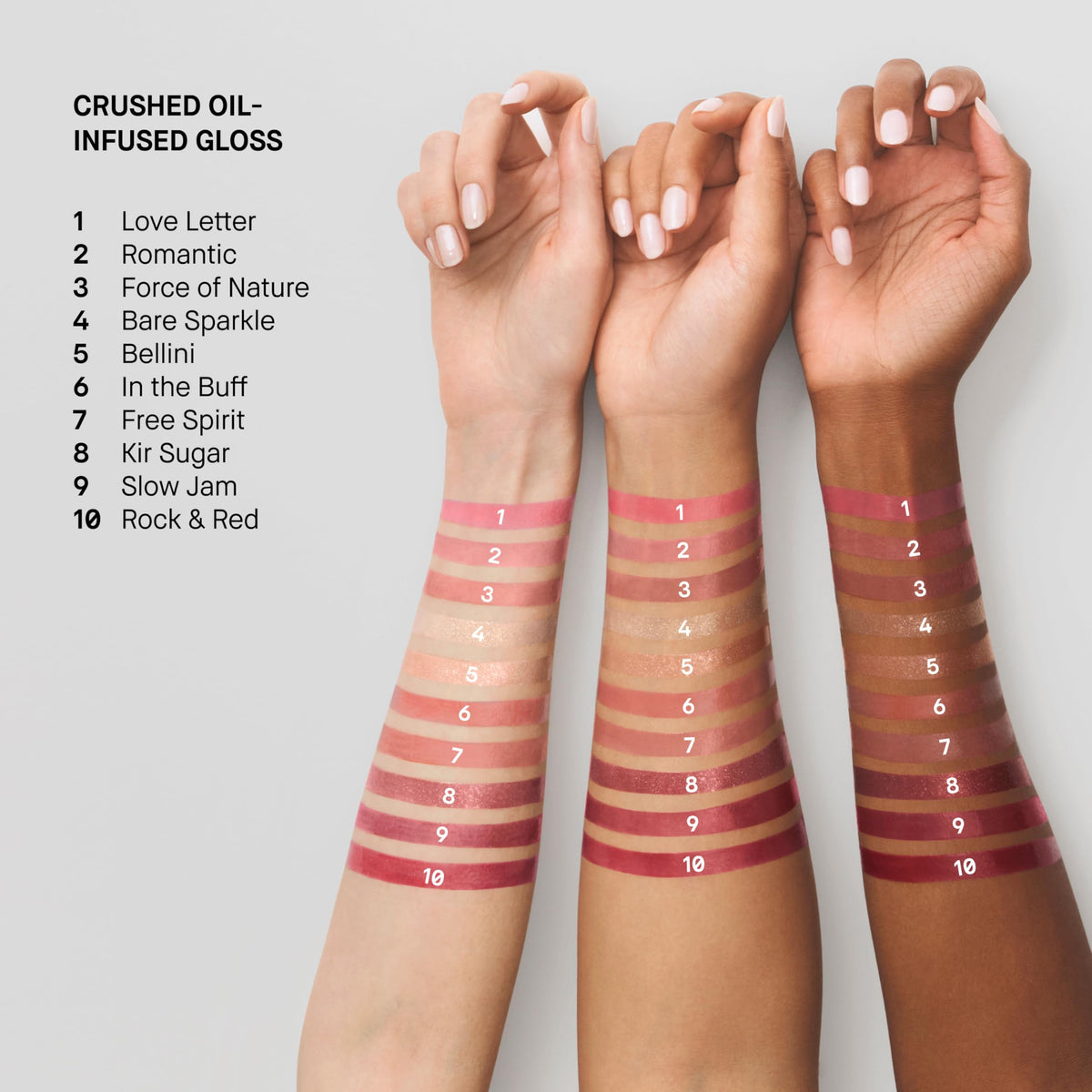 Bobbi Brown packaging label detail showing product name and shade benefits