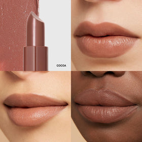 Bobbi Brown closeup texture of lipstick highlighting smooth hydrating finish