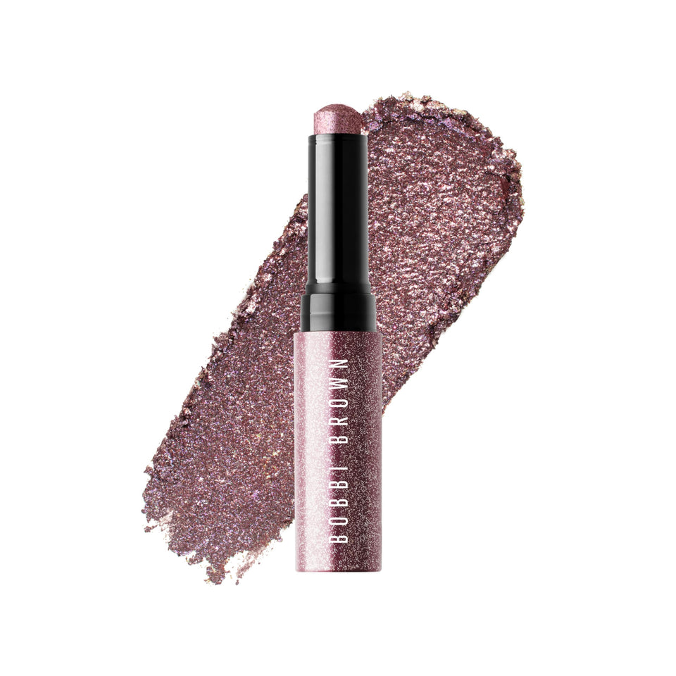 Bobbi Brown front packaging showing Brilliant Violet shade and compact design for easy travel