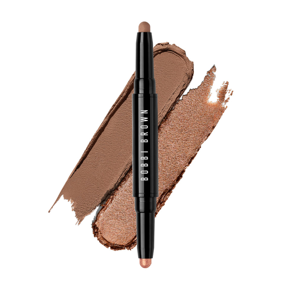 Bobbi Brown dual-ended stick front packaging shows compact convenience and quick application