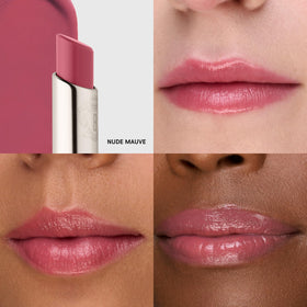 Bobbi Brown texture swatch of Extra Color Shine on hand demonstrating smooth, glossy finish and hydration