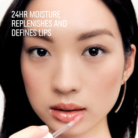Bobbi Brown texture swirl of serum highlighting glossy, non-sticky finish