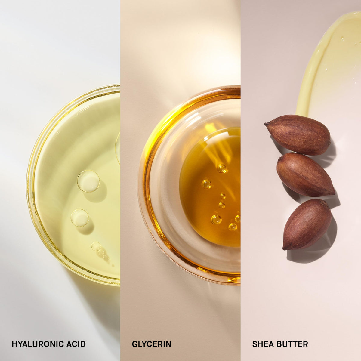 Bobbi Brown ingredient label showing hyaluronic acid and vitamin C for firming benefit