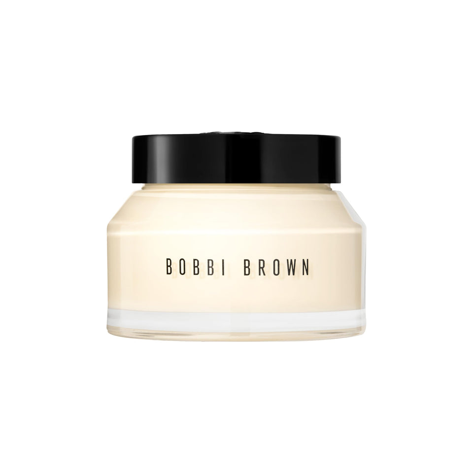 Bobbi Brown jar front packaging showing label and size benefit