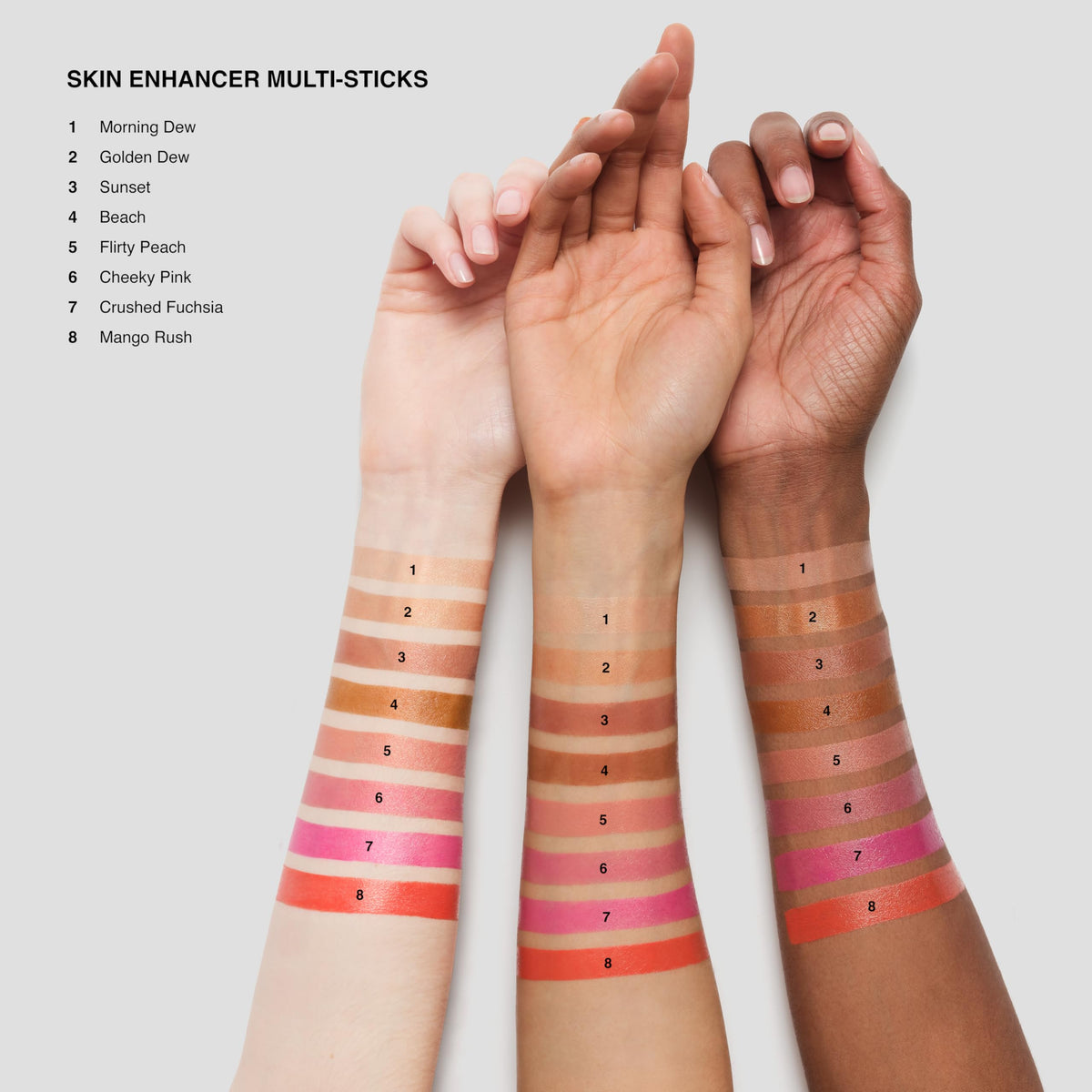 Bobbi Brown multi-stick next to makeup bag for on-the-go touchups