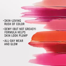 Bobbi Brown Flirty Peach on lips demonstrating sheer hydrated tint