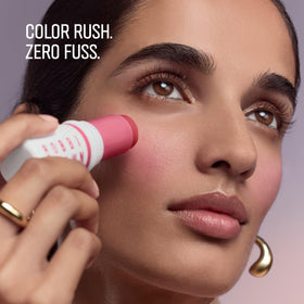 Bobbi Brown open cap and angled stick showing shade and applicator