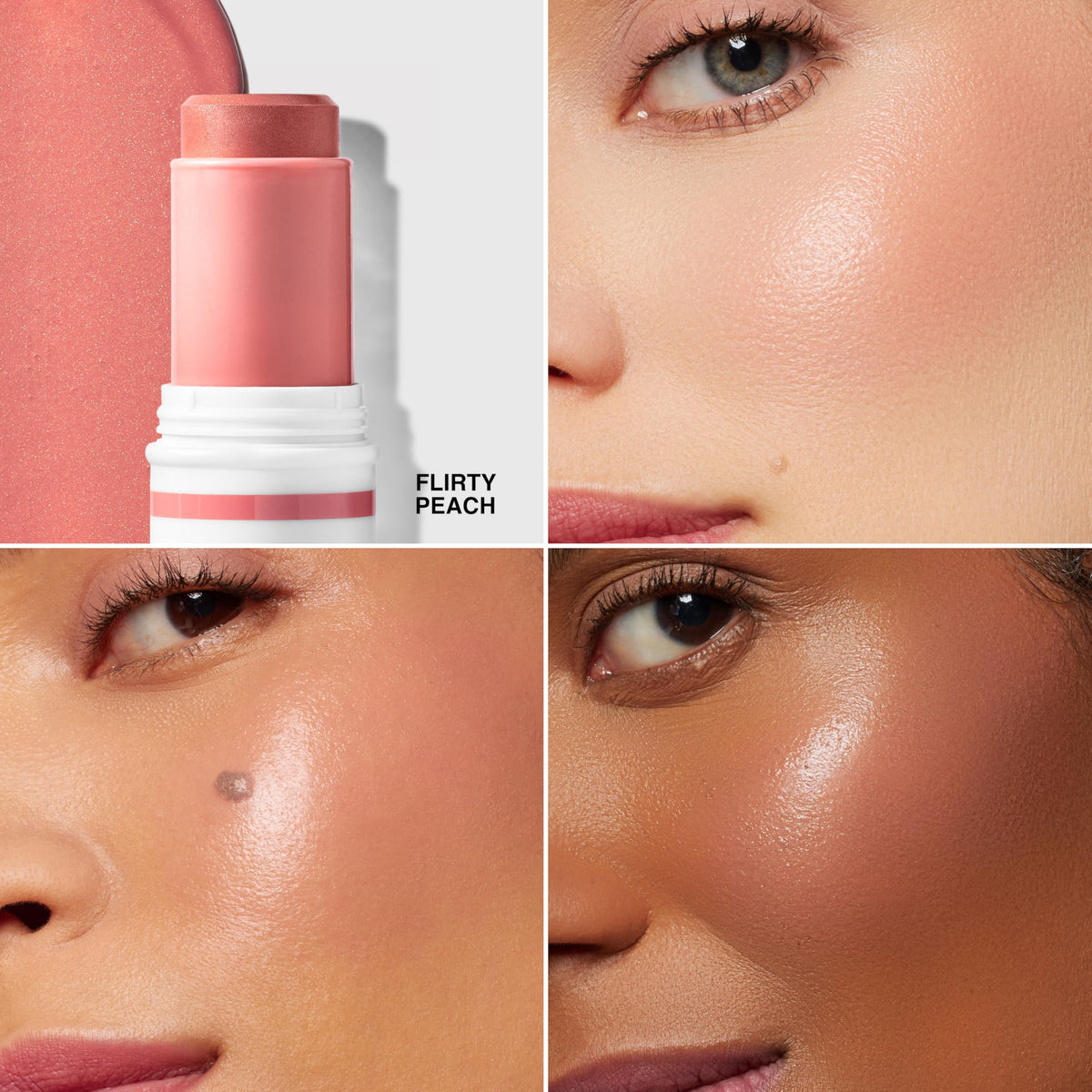 Bobbi Brown close-up of stick texture highlighting creamy hydrating finish