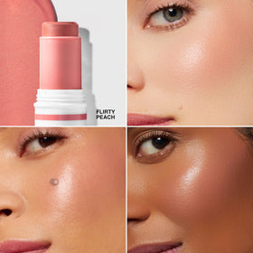 Bobbi Brown close-up of stick texture highlighting creamy hydrating finish