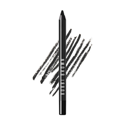 bobbi brown front packaging kajal liner showing sleek pencil and label benefit long-wear