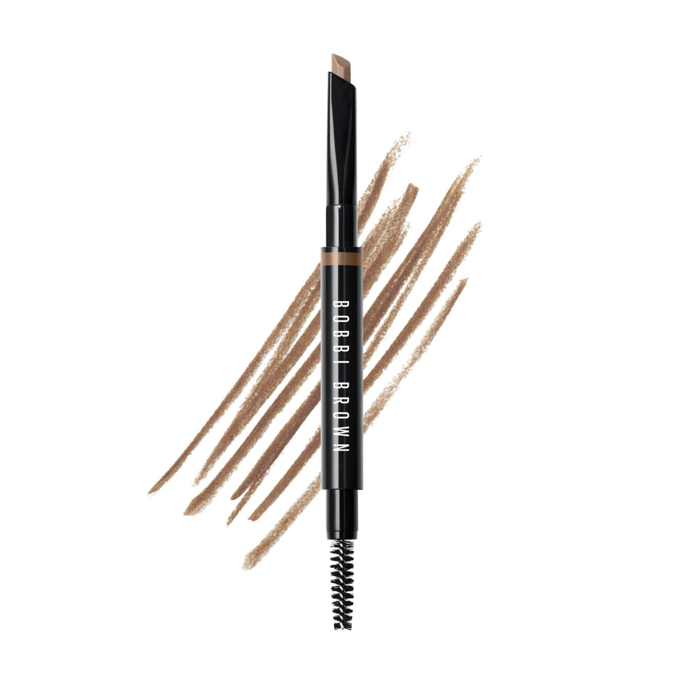 Bobbi Brown front packaging showing warm blonde shade and refillable benefit