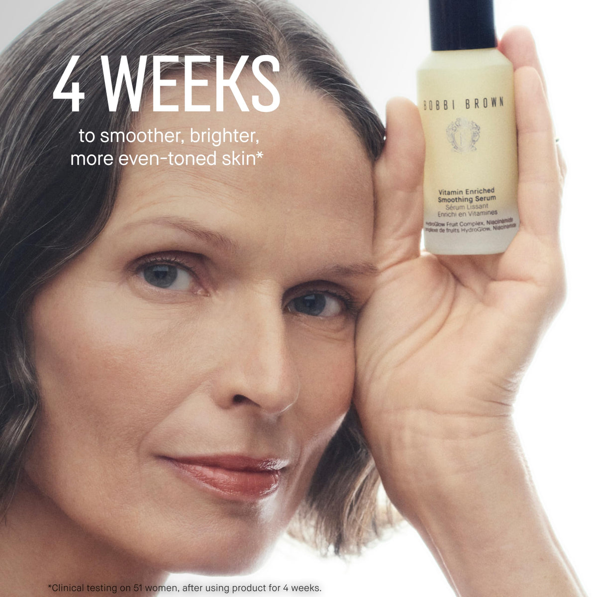 Bobbi Brown label ingredients detail, reveals key actives like Niacinamide and Vitamin C