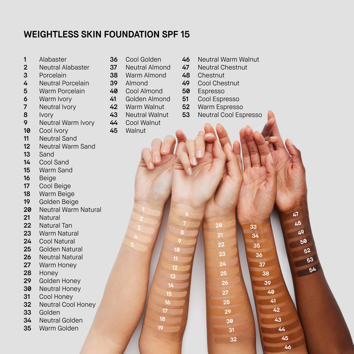 Bobbi Brown lifestyle image of model wearing foundation for balanced skin